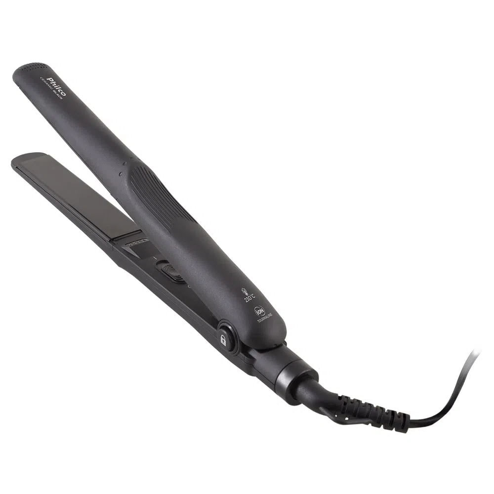 Prancha Ceramic Black PPR08 - Philco - Bivolt