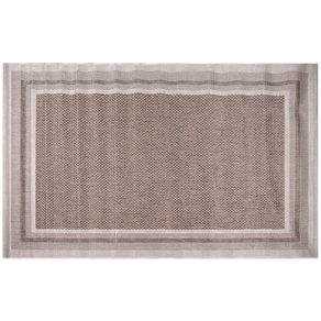 Tapete-133X190-Estilo-Sisal-Moldura-Bege